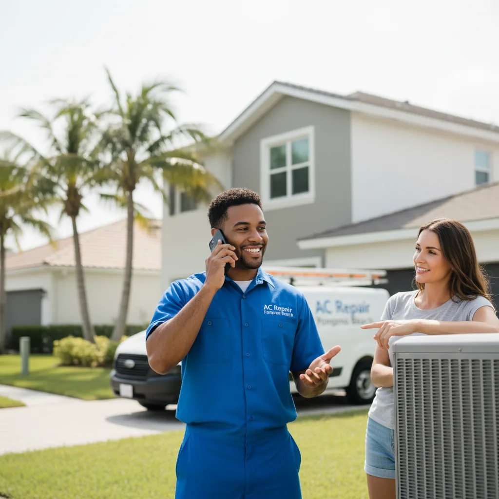 AC Repair Pompano Beach customer support in Hawley